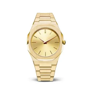 D1 MILANO ULTRA THIN 38 mm CASSA E BRACCIALE  GOLD