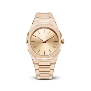 D1 MILANO ULTRA THIN 38 mm CASSA E BRACCIALE ROSE GOLD